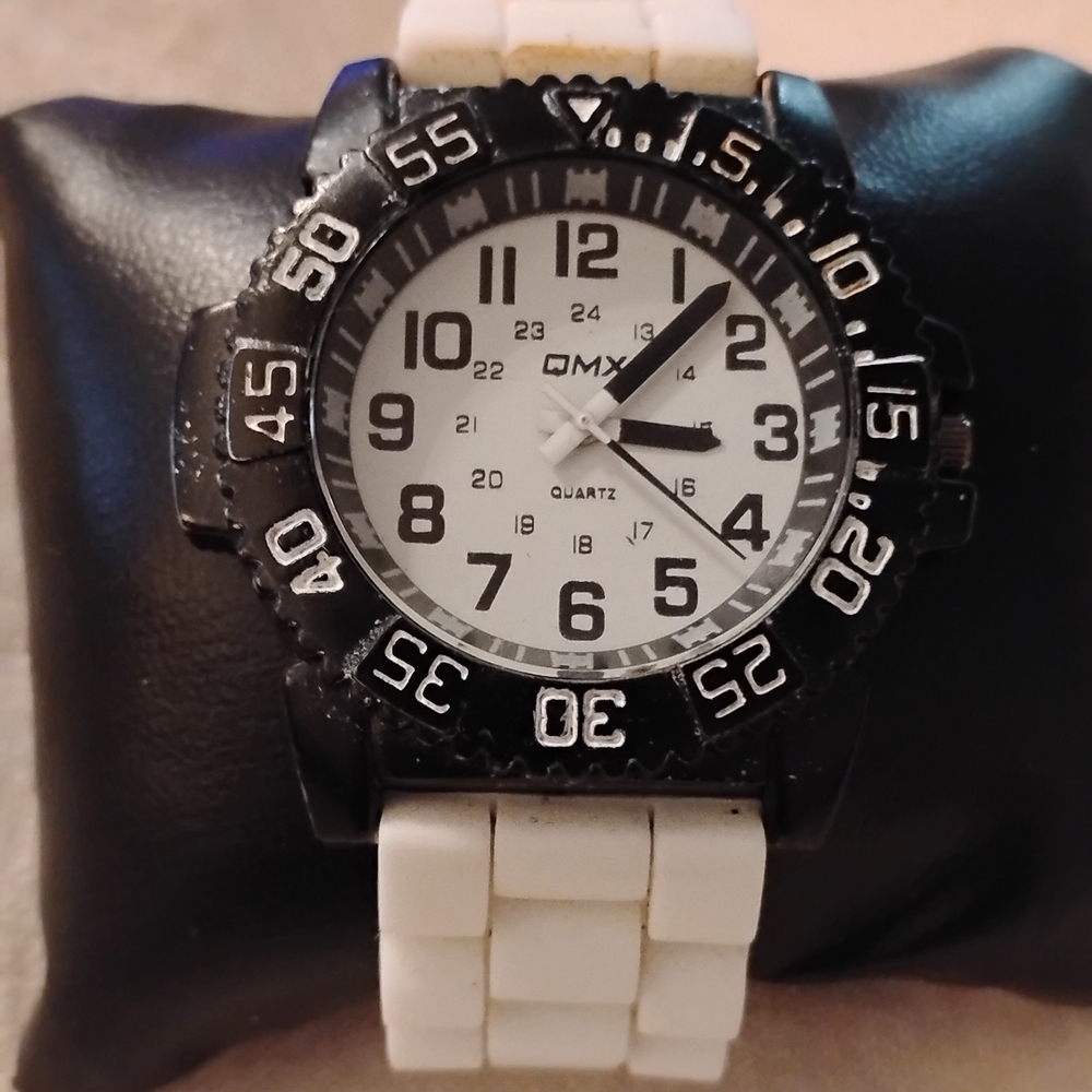 Black and White Women's Watch
